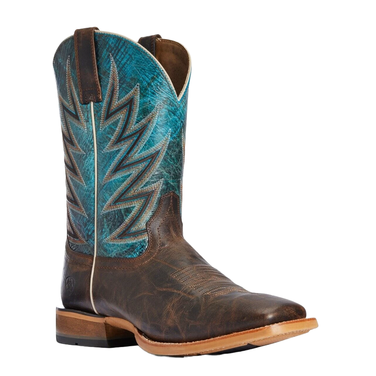 Ariat® Men's Stout Brown & Atlanta Blue Challenger Boots 10033942 3 Ariat® Men's Stout Brown & Atlanta Blue Challenger Boots 10033942