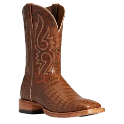 Ariat® Men's Relentless Denton Carmel Tan Exotic Boots 10035923