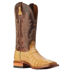 Ariat® Men's Brown Gunslinger Caiman Square Toe Boots 10042476