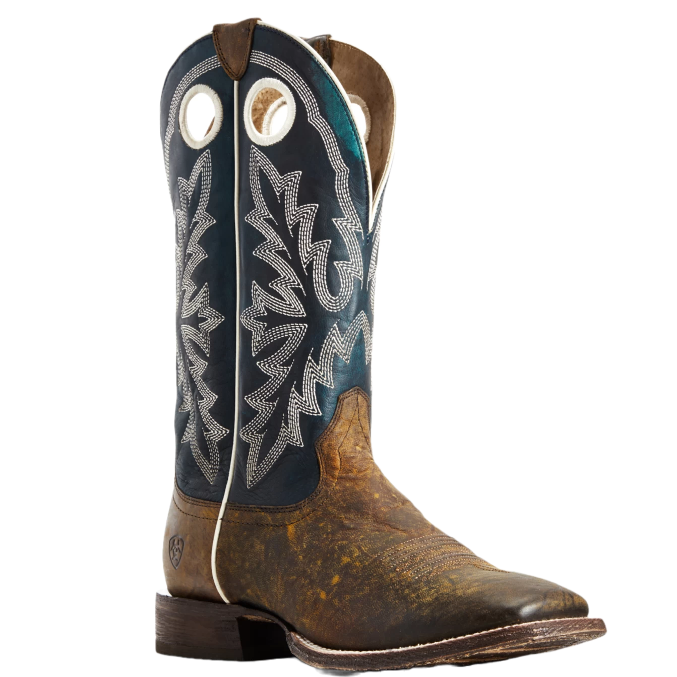 Ariat® Men's Circuit Champ Woodsmoke & Deep Azul Western Boots 10029686 3 Ariat® Men's Circuit Champ Woodsmoke & Deep Azul Western Boots 10029686