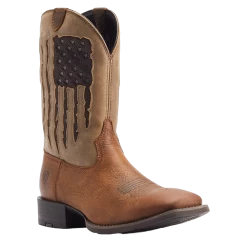 Ariat® Men's Sport My Country VentTEK™ Faithful Brown Boots 10044564