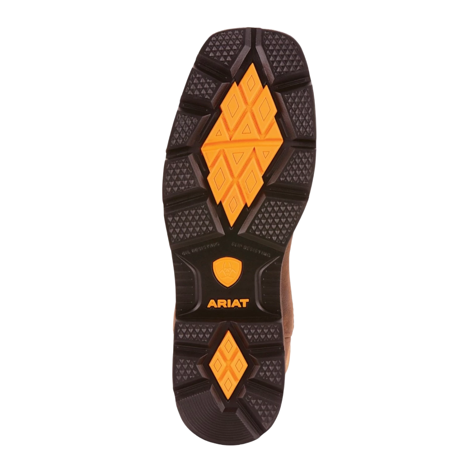 Ariat® Men's Groundbreaker H20 Square Toe Brown Work Boots 10024984 4 Ariat® Men's Groundbreaker H20 Square Toe Brown Work Boots 10024984 - Image 2