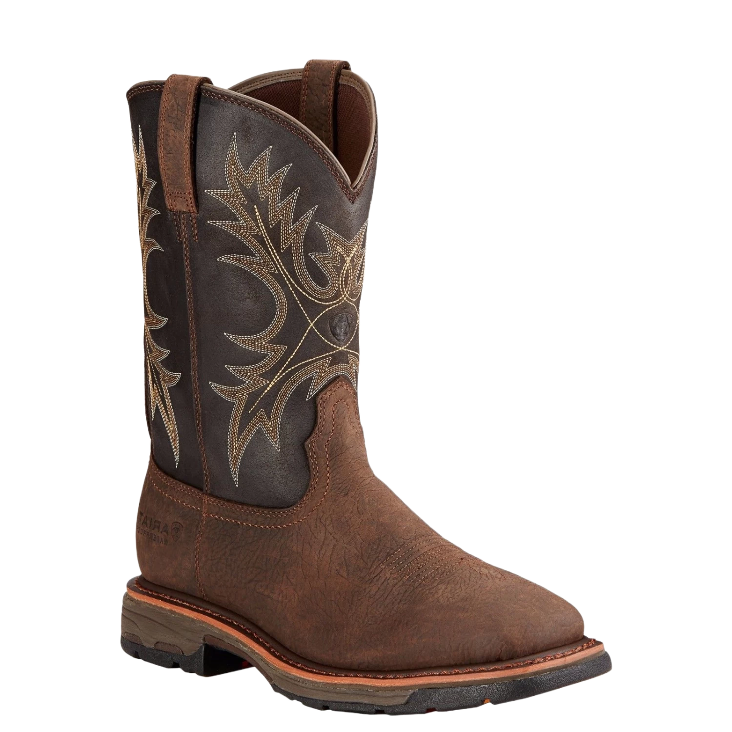 Ariat® Men's Workhog H2O Bruin Brown/Coffee Waterproof Boot 10017436 3 Ariat® Men's Workhog H2O Bruin Brown/Coffee Waterproof Boot 10017436
