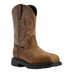 Ariat® Men's Bravo Brown Workhog XT H2O Work Boots 10031483