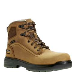 Ariat Men's Turbo 6 Inch Aged Bark Waterproof Round Toe Boots 10032608