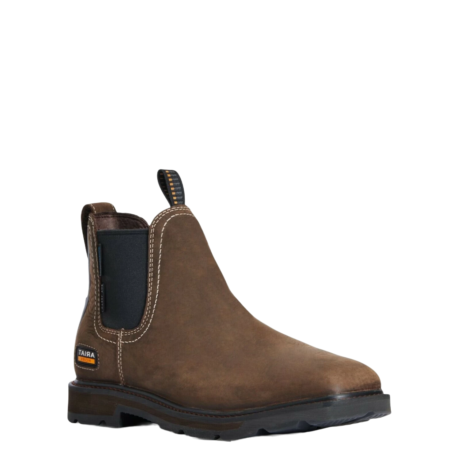 Ariat® Men's Brown Groundbreaker Chelsea Steel Toe Work Boots 10034148 3 Ariat® Men's Brown Groundbreaker Chelsea Steel Toe Work Boots 10034148