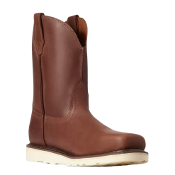 Ariat® Men's Rambler Wedge Foothill Brown Steel Toe Work Boots 10035883