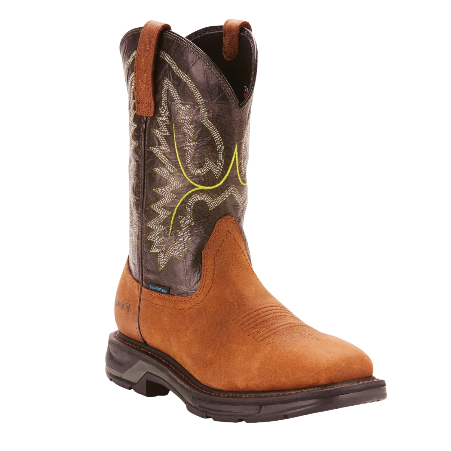 Ariat® Men's Workhog XT Bark/Forest H2O Square Toe Boots 10024971 3 Ariat® Men's Workhog XT Bark/Forest H2O Square Toe Boots 10024971