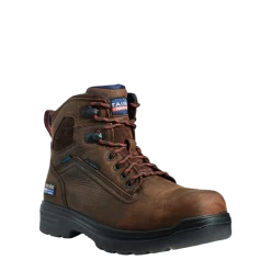 Ariat Men's Turbo 6" USA Assembled H2O Carbon Toe Work Boots 10036739