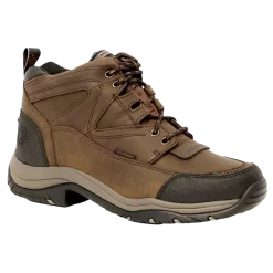 Ariat® Men's Terrain Distressed Brown Waterproof Boots 10024945