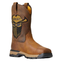 Ariat® Men's Rebar Flex Western VentTEK™ Work Boots 10040436