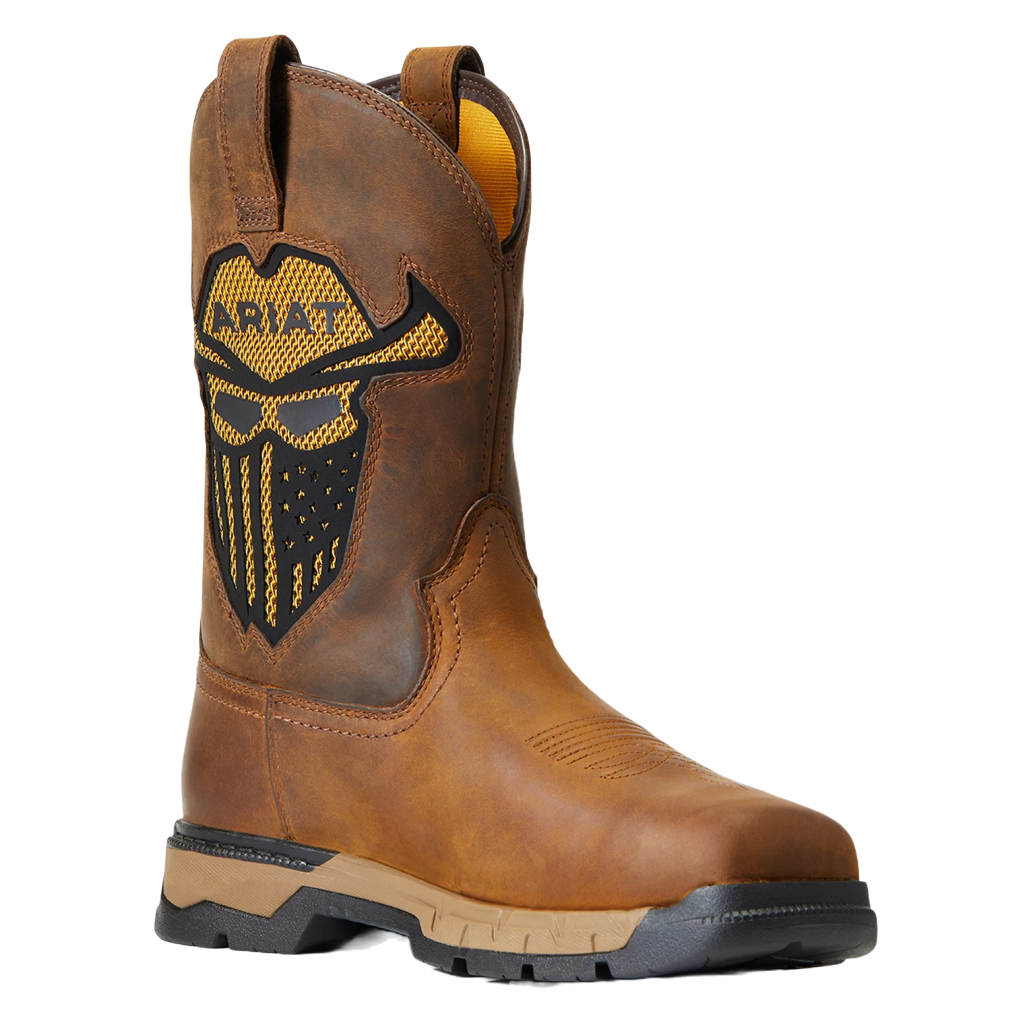 Ariat® Men's Rebar Flex Western VentTEK™ Work Boots 10040436 3 Ariat® Men's Rebar Flex Western VentTEK™ Work Boots 10040436