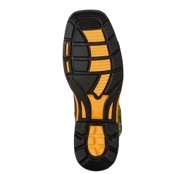 Ariat® Men's WorkHog Wide Square Toe Brown & Green Work Boots 10020083 -ARIAT Cowboy Gear Myproject 2023 04 24T134136.328