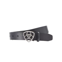 Ariat® 'The Shield' Buckle Black Belt 10043947