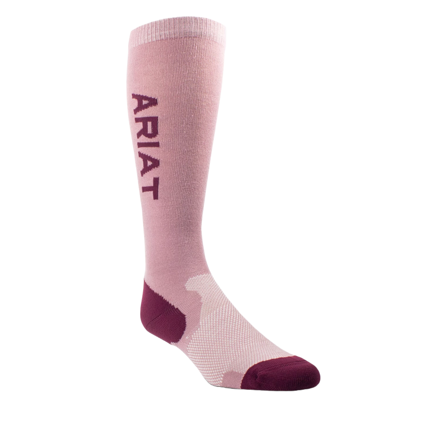 Ariat® AriatTEK Mulberry And Nostaglia Rose Performance Socks 10041271 2 Ariat® AriatTEK Mulberry And Nostaglia Rose Performance Socks 10041271