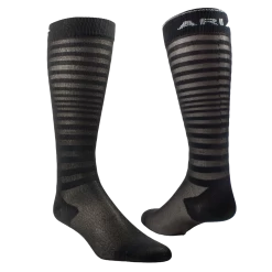 Ariat® Unisex AriatTEK® Ultrathin Black & Grey Performance Socks 10036533
