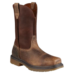 Ariat® Men's Rambler Work Steel Square Toe Earth Brown Boots 10008642