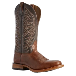 Ariat® Men's Red And Brown Slick Fork Performance Boots 10031477