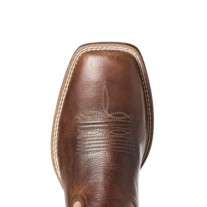 Ariat Men's Qualifier Champ Brown & Rosin Tan Boots 10035901 4 Ariat Men's Qualifier Champ Brown & Rosin Tan Boots 10035901 - Image 2