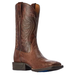 Ariat® Men's Reckoning Smooth Quill& Brown Boots 10042473