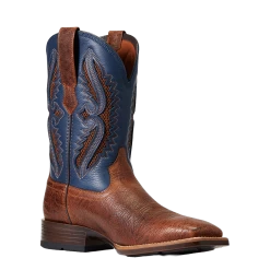 Ariat® Men's VentTEK™ 360° Rowder Tan & Blue Boots 10040238
