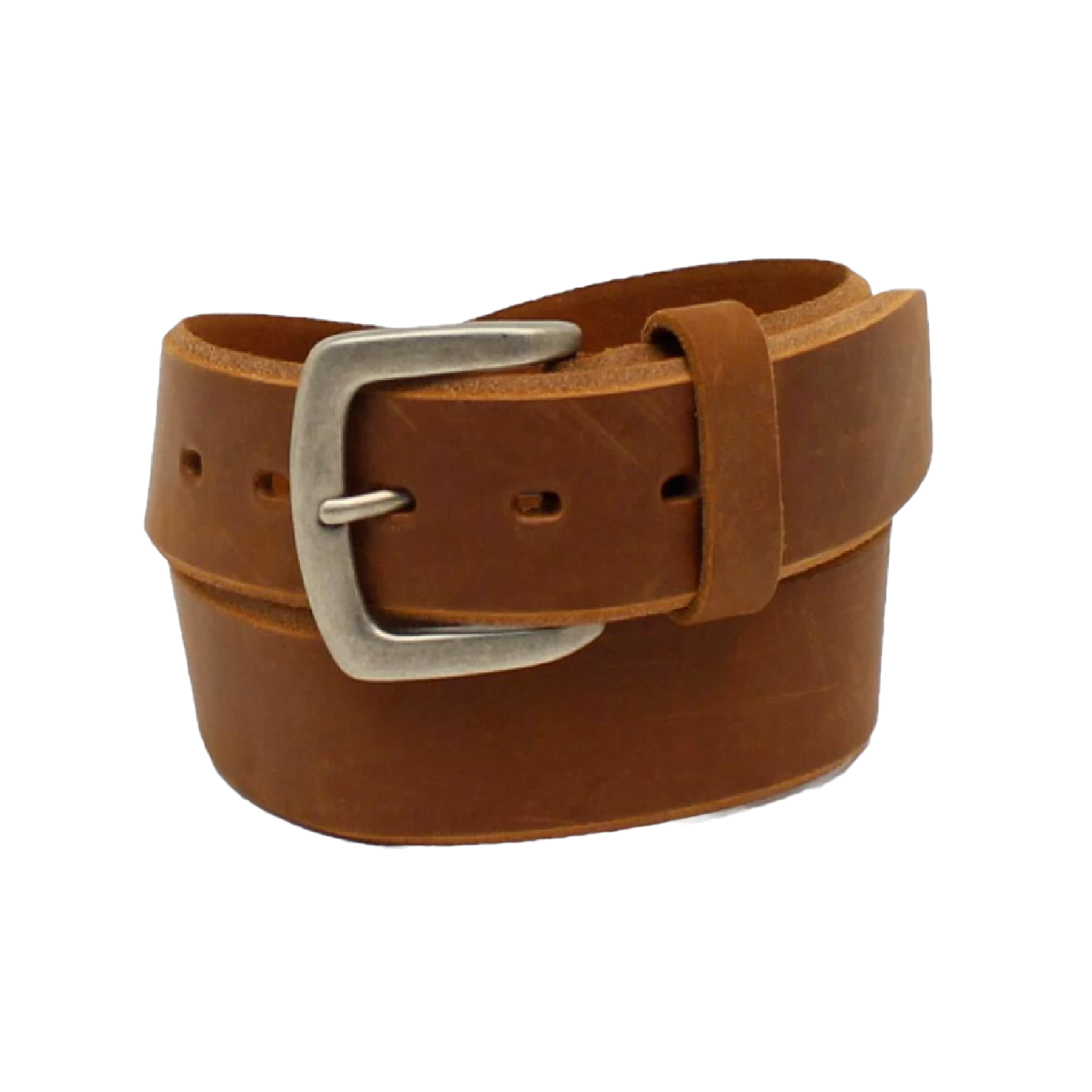 Ariat Men's Beveled Edge Embroidered Logo Brown Leather Belt A1037444 3 Ariat Men's Beveled Edge Embroidered Logo Brown Leather Belt A1037444