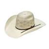 Ariat Unisex Bangora Straw Ivory & Brown Cowboy Hat A73240
