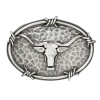 Ariat Mens Silver Hammered Metal Steer Skull Belt Buckle A37050 -ARIAT Cowboy Gear Myproject 2023 05 22T113912.418