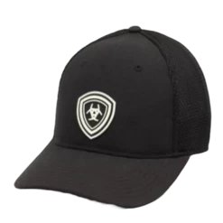 Ariat® Men's Rubber Shield Adjustable Black Cap A300016601