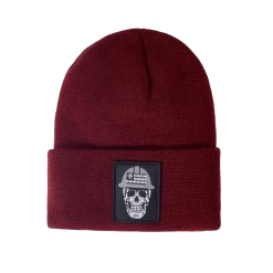 Ariat® Men's Rebar Roughneck Malbec Watch Beanie Cap 10041449