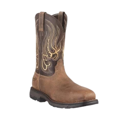 Ariat® Men's Workhog® Mesteño Earth Brown Composite Toe Boots 10010892