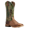 Ariat® Men's Cowhand Toffee Brown Moss Green Square Toe Boots 10029752 -ARIAT Cowboy Gear Myproject 31