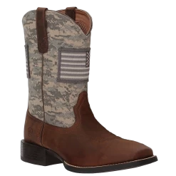 Ariat® Men's Sport Patriot Sage & Distressed Brown Boot 10023359