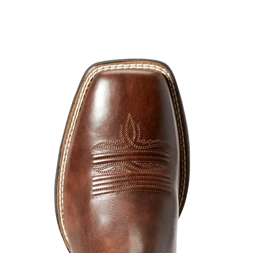 Ariat Men's Red Brown & Black AMOS Hand Stand Boot 10029689 4 Ariat Men's Red Brown & Black AMOS Hand Stand Boot 10029689 - Image 2