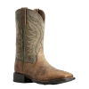 Ariat Men's Sorrel Crunch & Army Green Amos Boots 10029688 -ARIAT Cowboy Gear Myproject 78
