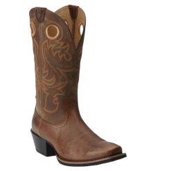 Ariat Men's Fiddle Brown Sport Square Toe Boot 10014025