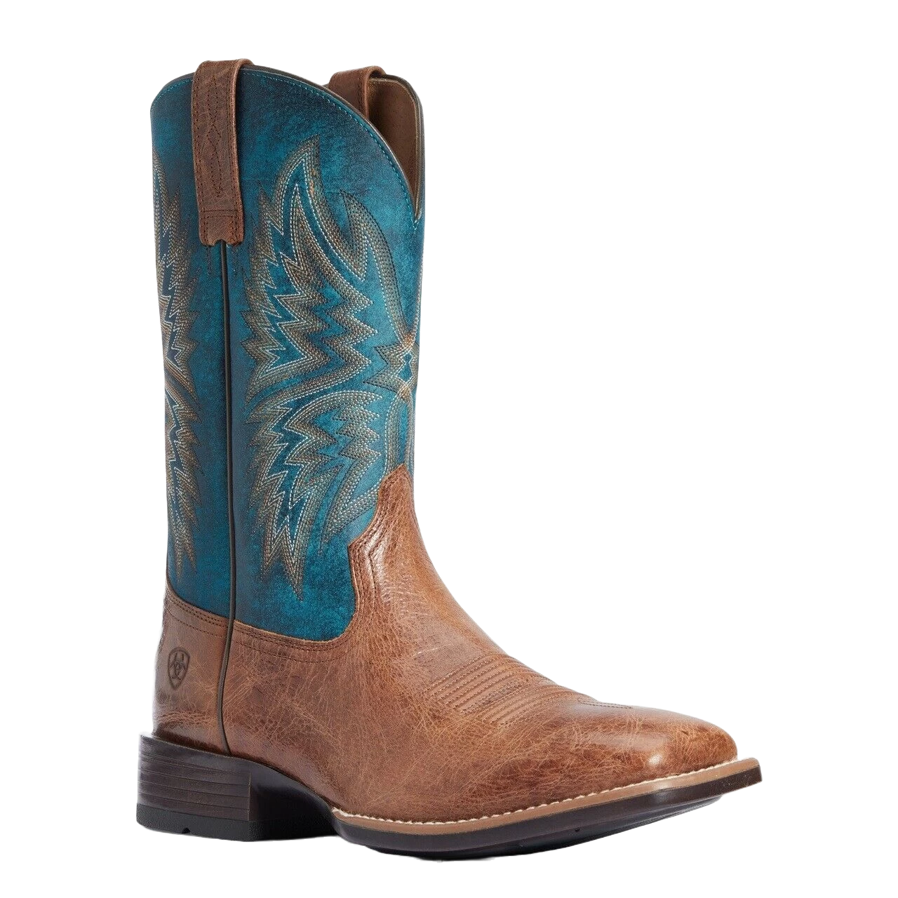 Ariat® Men's Valor Ultra Dark Tan & Rocky Blue Boots 10034080 3 Ariat® Men's Valor Ultra Dark Tan & Rocky Blue Boots 10034080