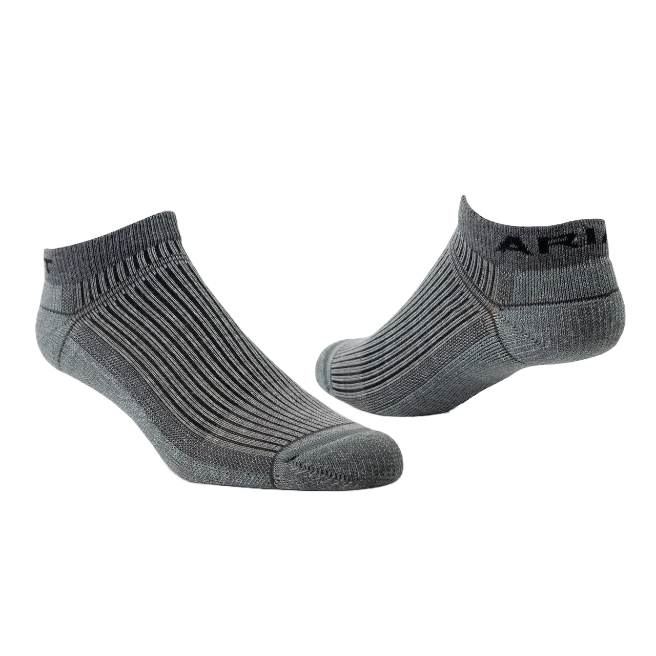 Ariat Unisex VenTEK Low Cut Lightweight Grey Socks AR2796-020 3 Ariat Unisex VenTEK Low Cut Lightweight Grey Socks AR2796-020