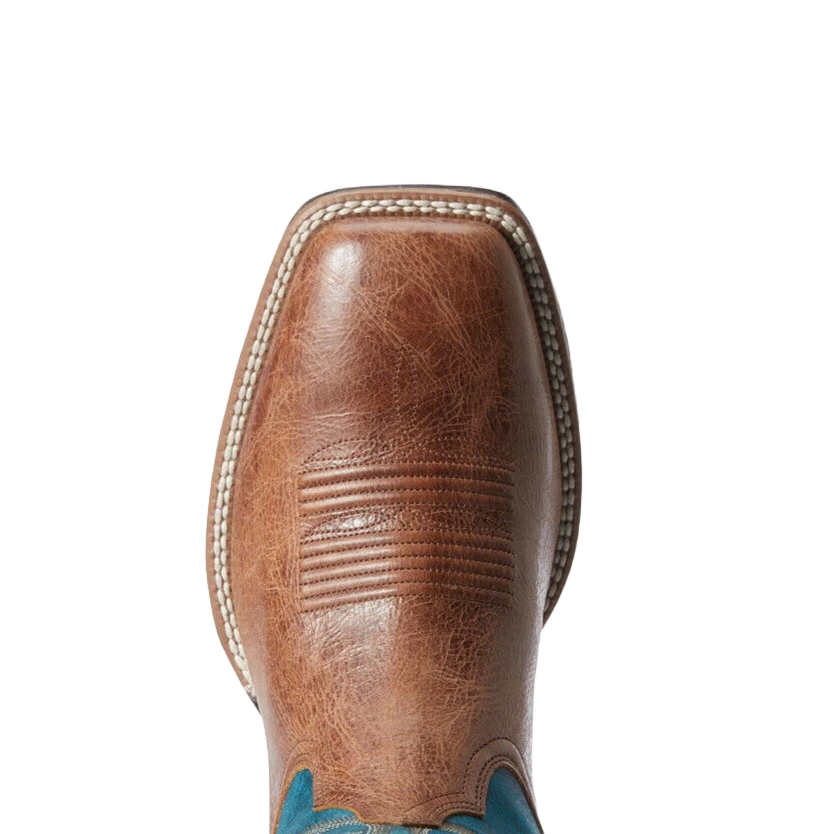 Ariat® Men's Valor Ultra Dark Tan & Rocky Blue Boots 10034080 4 Ariat® Men's Valor Ultra Dark Tan & Rocky Blue Boots 10034080 - Image 2