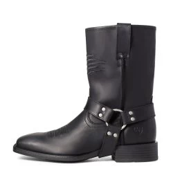 Ariat Men's Harness Patriot Ultra Black Ink Western Boots 10035767 9 Ariat Men's Harness Patriot Ultra Black Ink Western Boots 10035767 -ARIAT Cowboy Gear S21 MNS WEST 10035767 side