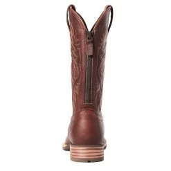 Ariat Men's Hybrid Big Boy Back Zip Peanut Brown Boots 10035902 -ARIAT Cowboy Gear S21 MNS WEST 10035902 heel