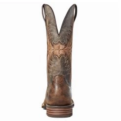 Ariat Men's Crosswire Worn Graphite Square Toe Boots 10035918 -ARIAT Cowboy Gear S21 MNS WEST 10035918 heel