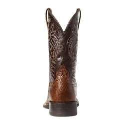 Ariat® Men's Sport Western Peanut Butter Square Toe Boots 10035996 -ARIAT Cowboy Gear S21 MNS WEST 10035996 heel