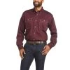 Ariat Men's FR Vented Malbec Work Shirt 10035432 -ARIAT Cowboy Gear S21 MNS WORK 10035432 front