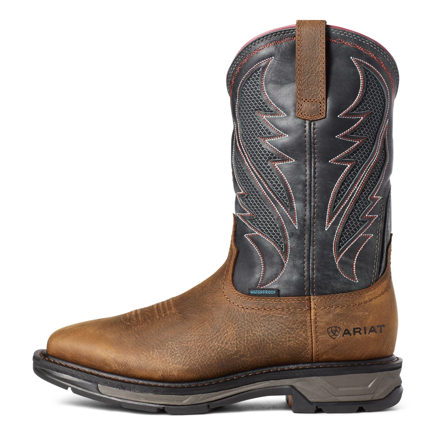 Ariat Men's WorkHog® XT VentTEK™ H2O Rye Brown Work Boots 10035984 6 Ariat Men's WorkHog® XT VentTEK™ H2O Rye Brown Work Boots 10035984 - Image 4