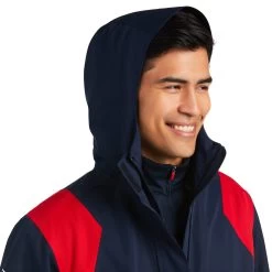 Ariat Men's Spectator Waterproof Navy Team Jacket 10039212 10 Ariat Men's Spectator Waterproof Navy Team Jacket 10039212 -ARIAT Cowboy Gear S22 MNS ENGL 10039212 detail02