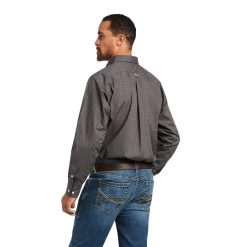 Ariat® Men's Hector Classic Eckart Long Sleeve Shirt 10039251 -ARIAT Cowboy Gear S22 MNS WEST 10039251 back