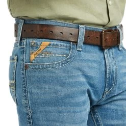Ariat® Men's M7 Slim Stretch Julian Straight Leg Jeans 10039614 -ARIAT Cowboy Gear S22 MNS WEST 10039614 detail01