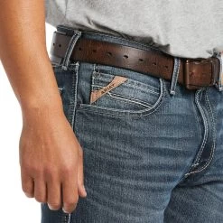 Ariat® Men's M4 Relaxed Stretch Augustus Straight Leg Jean 10039629 -ARIAT Cowboy Gear S22 MNS WEST 10039629 detail01