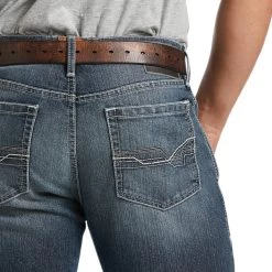 Ariat® Men's M4 Relaxed Stretch Augustus Straight Leg Jean 10039629 -ARIAT Cowboy Gear S22 MNS WEST 10039629 detail02